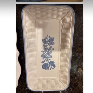 pfaltzgraff yorktowne bread plate